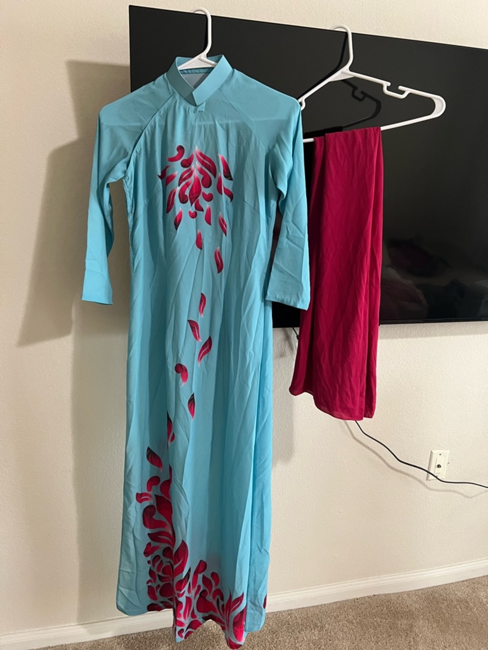 Vietnamese Long Dress Ao Dai & Pants